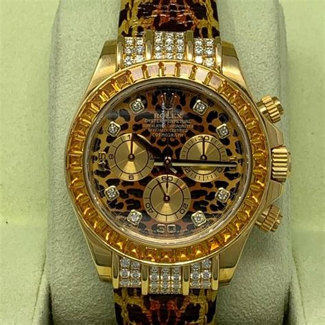 Wrist Game Or Crying Shame: Rolex Daytona Leopard 